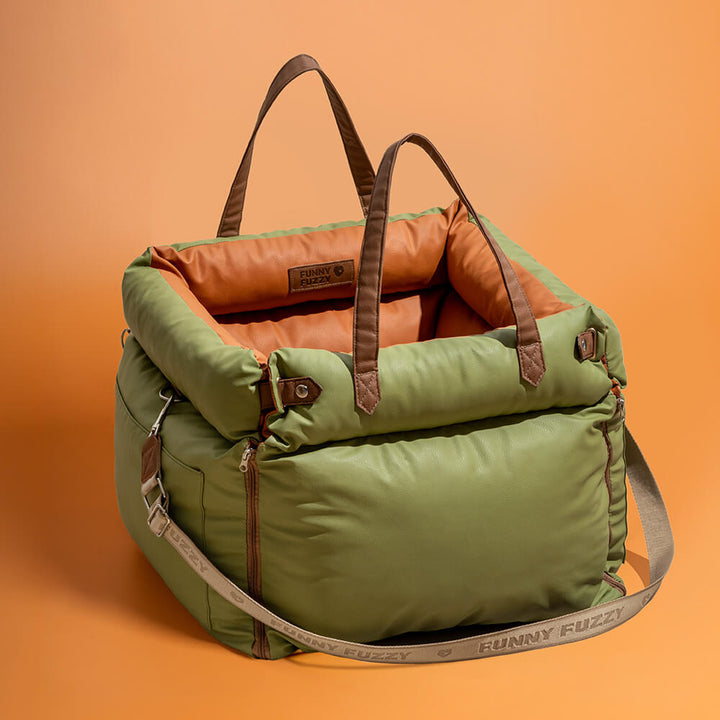 Komfortabelt vintersete for hund i bil – PawLuxury