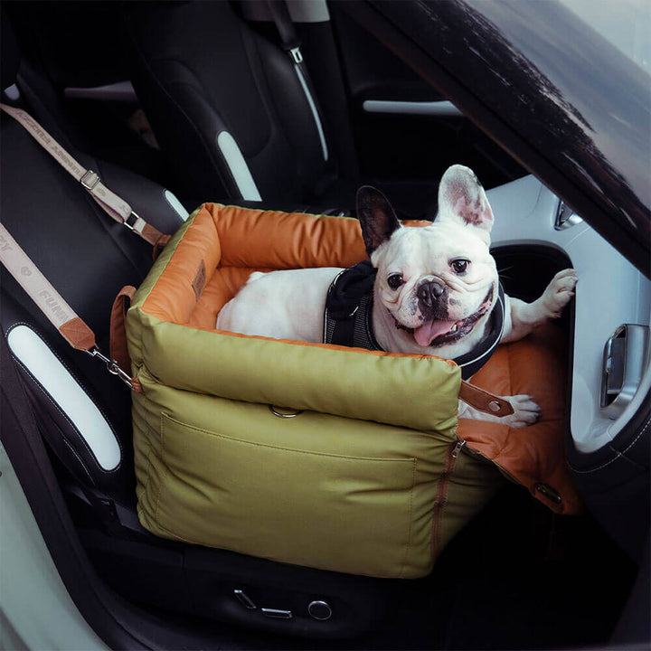 Komfortabelt vintersete for hund i bil – PawLuxury