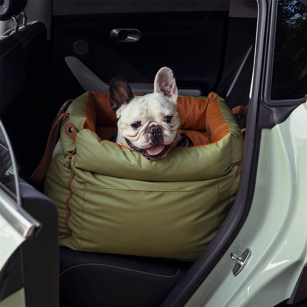 Komfortabelt vintersete for hund i bil – PawLuxury