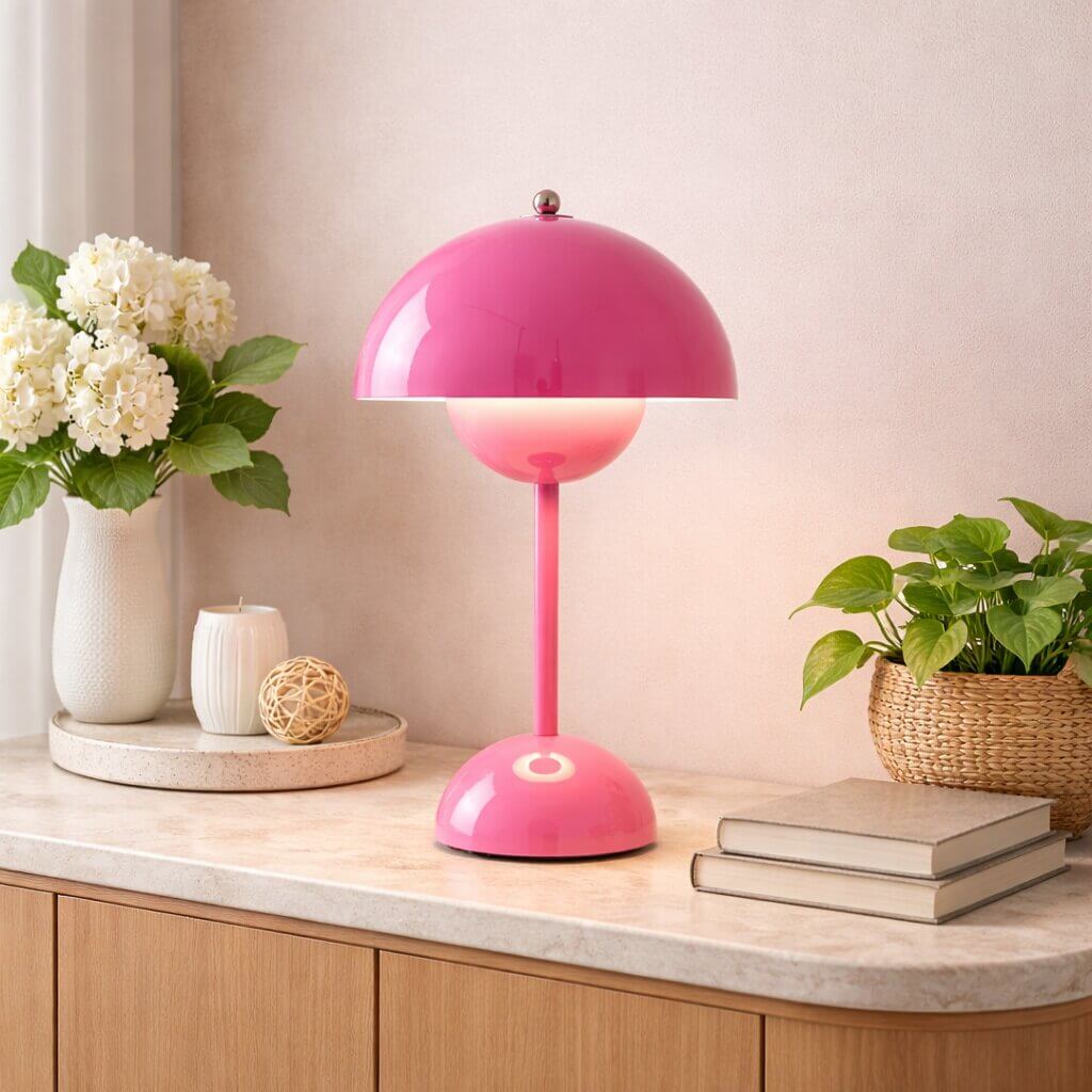 Designer bordlampe | LED-bordlampe | Nattlampe | Dimbar og trådløs | Lumora
