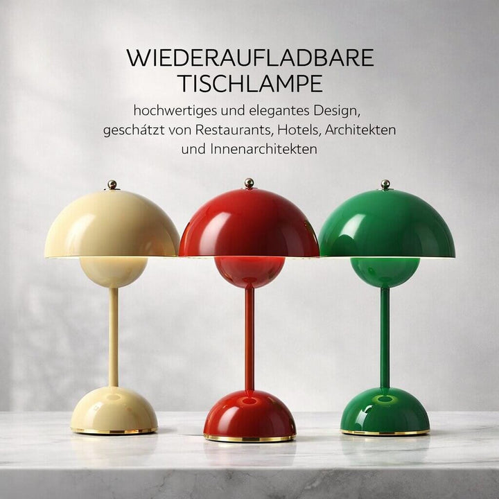 Designer bordlampe | LED-bordlampe | Nattlampe | Dimbar og trådløs | Lumora