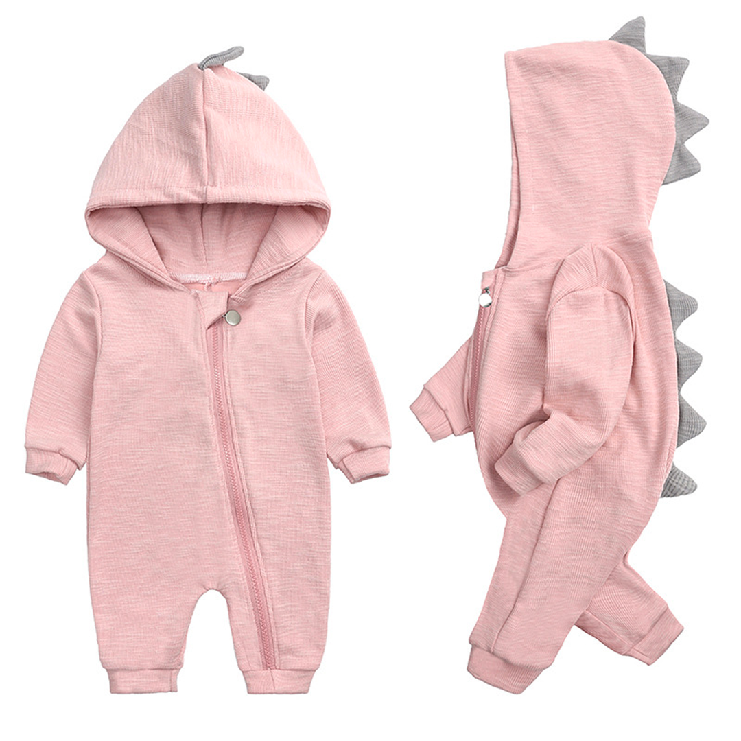 Søt baby-onesie med dinosaurlue - DinoDream Onesie