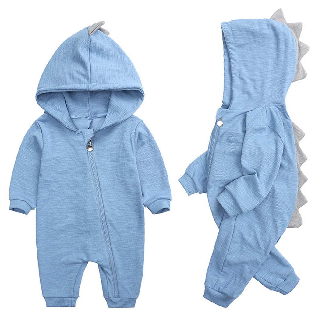 Søt baby-onesie med dinosaurlue - DinoDream Onesie