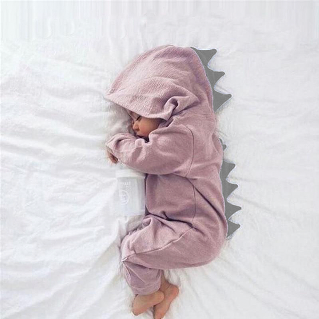 Søt baby-onesie med dinosaurlue - DinoDream Onesie