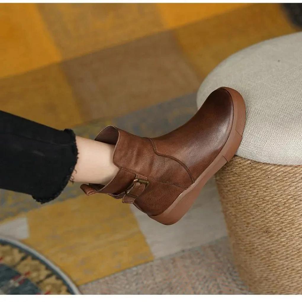 Vintage Ankelstøvler – Retro Stil med Modern Kant