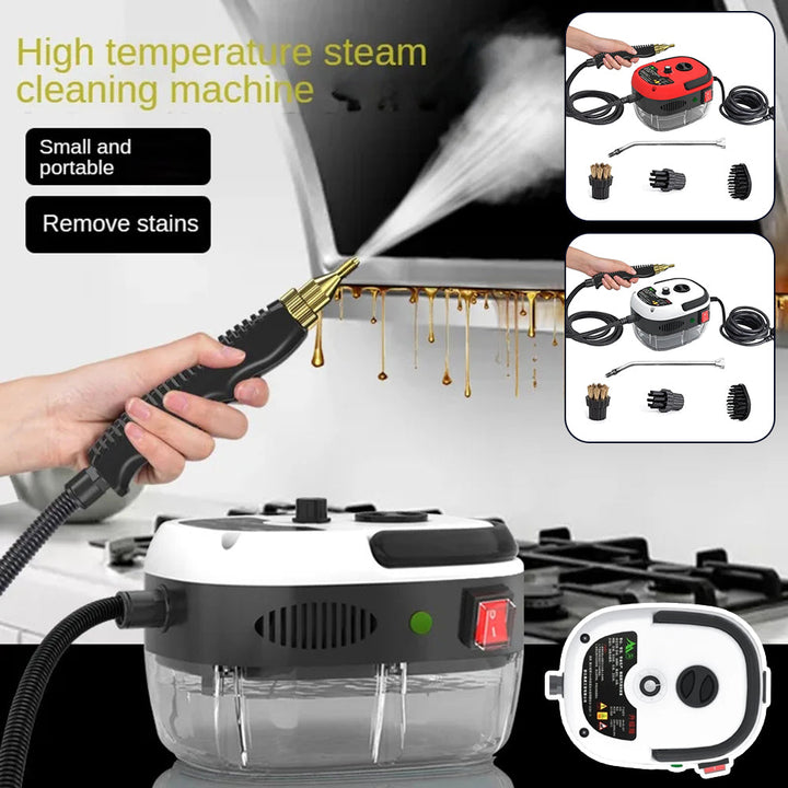 Cleenerz – Innovativ 2500W Dampvasker for Bil og Hjem
