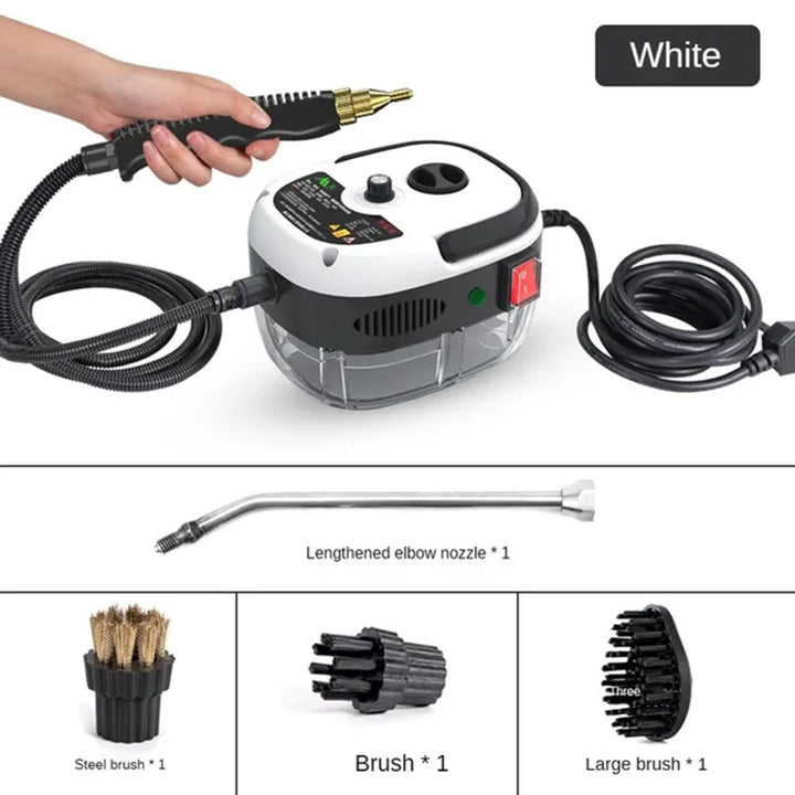 Cleenerz – Innovativ 2500W Dampvasker for Bil og Hjem