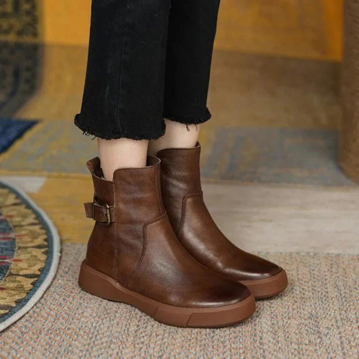 Vintage Ankelstøvler – Retro Stil med Modern Kant