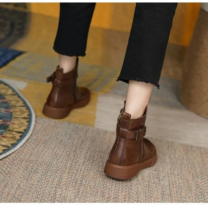 Vintage Ankelstøvler – Retro Stil med Modern Kant