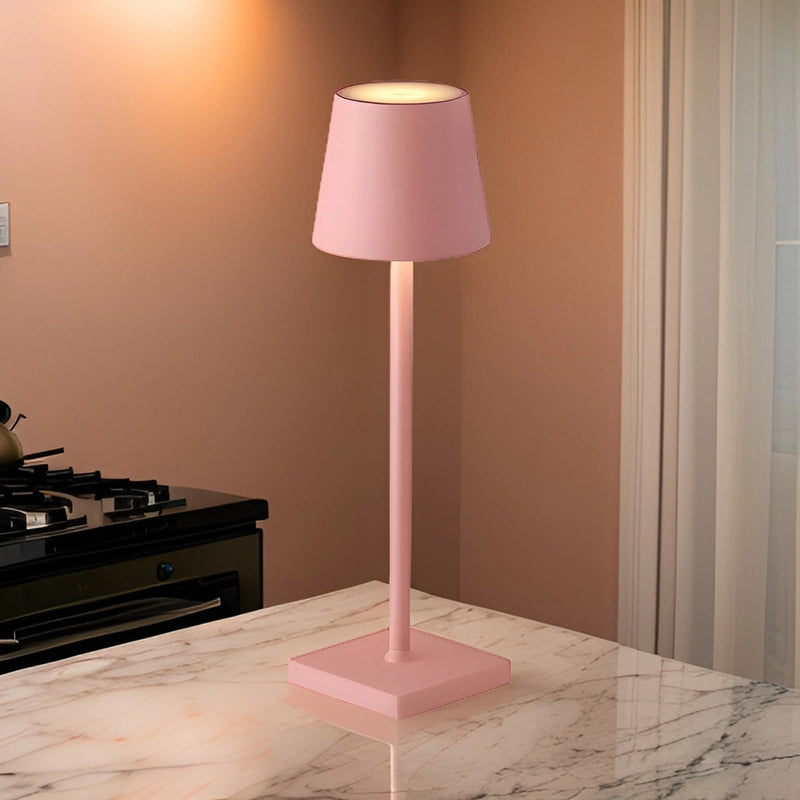 Trådløs, oppladbar bordlampe – elegant LED for innendørs og utendørs bruk