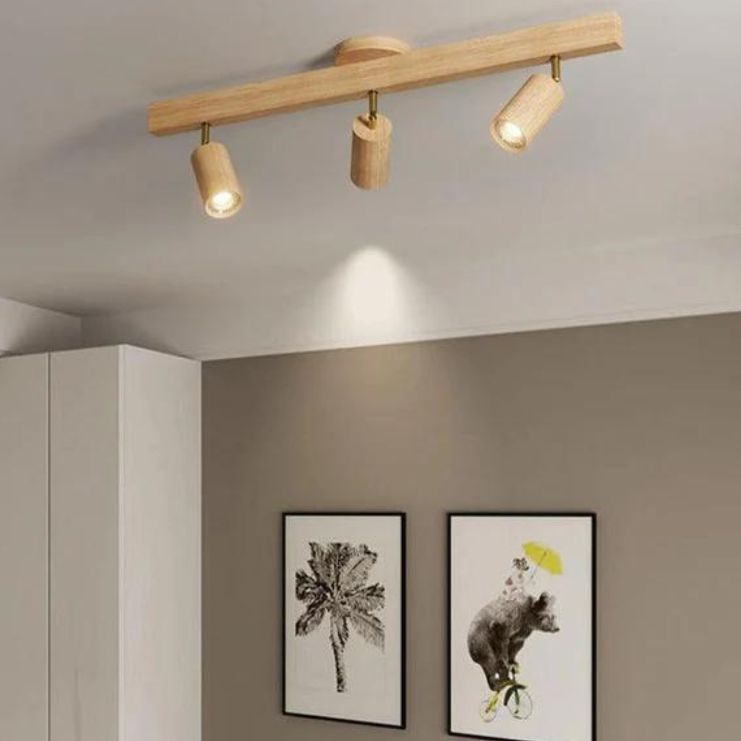Justerbar Takspot i Tre – EcoLux