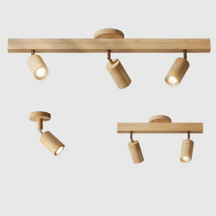 Justerbar Takspot i Tre – EcoLux