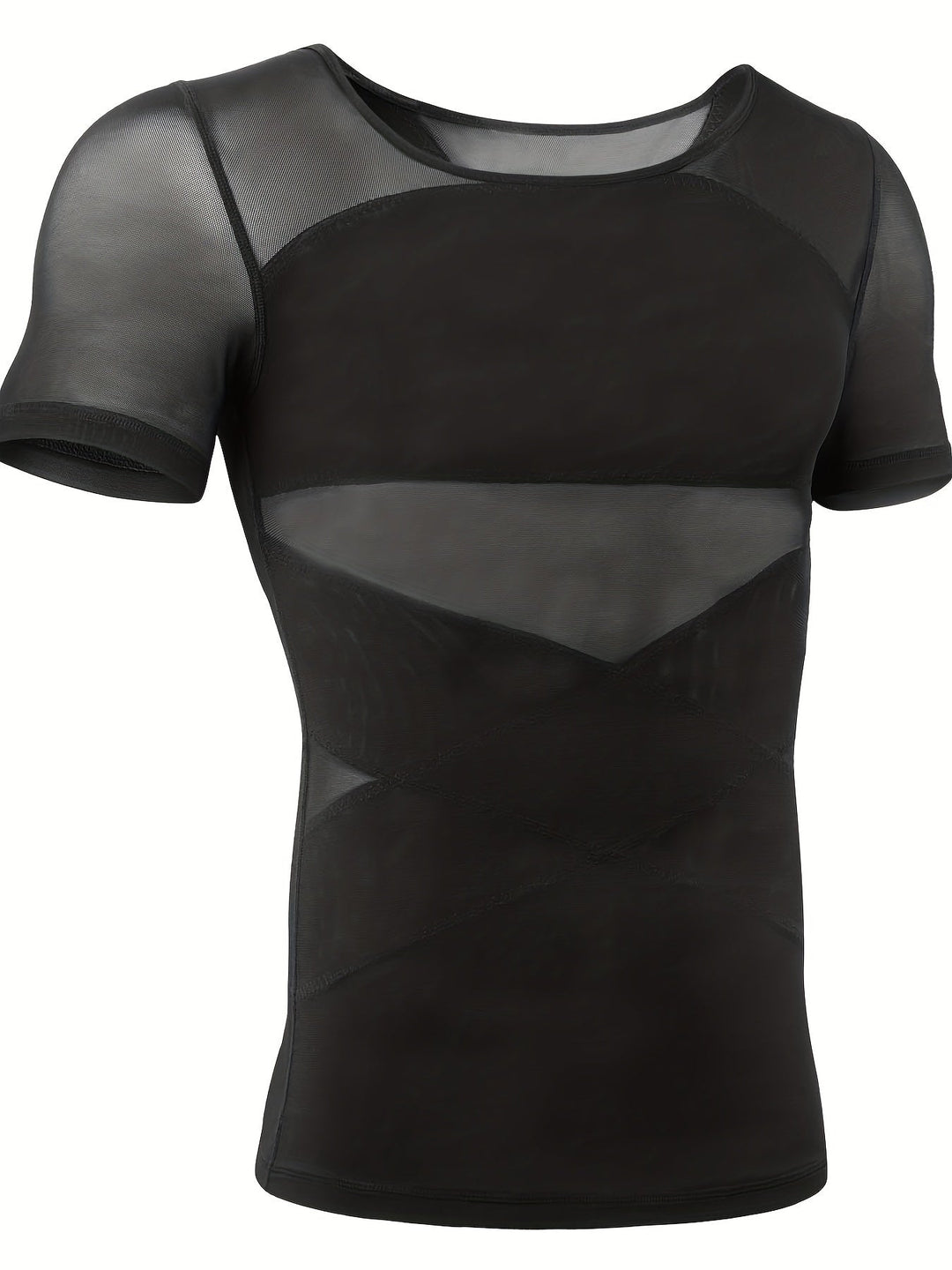 Herre Shapewear Tanktop Magekontroll Ermeløs Undertrøye