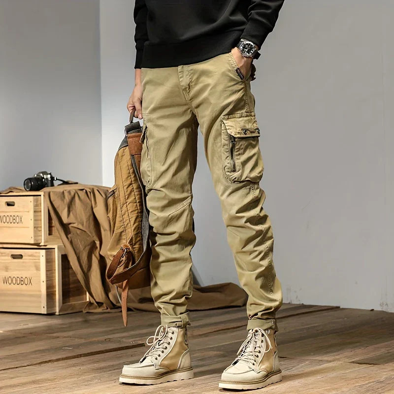 Stilige Menns Cargo Joggers