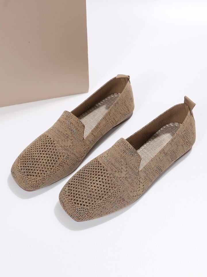 Ortopediske slip-on-sneakers for dame med myk fotseng og pustende mesh