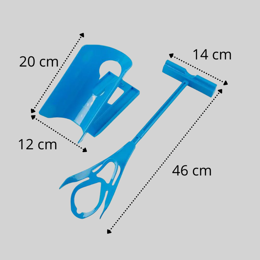 Sokk Hjelpemiddel – Glide-På Enhet for Enkel Sokk Bruk