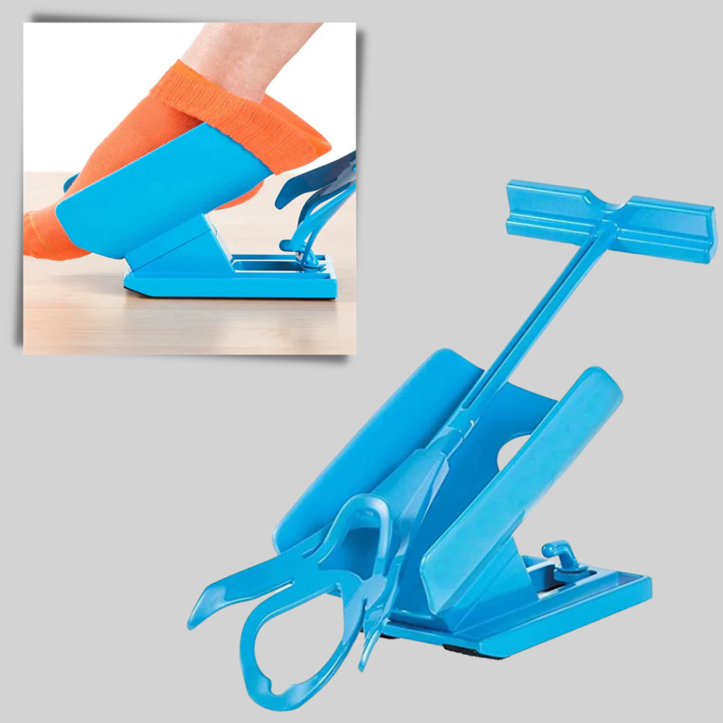 Sokk Hjelpemiddel – Glide-På Enhet for Enkel Sokk Bruk