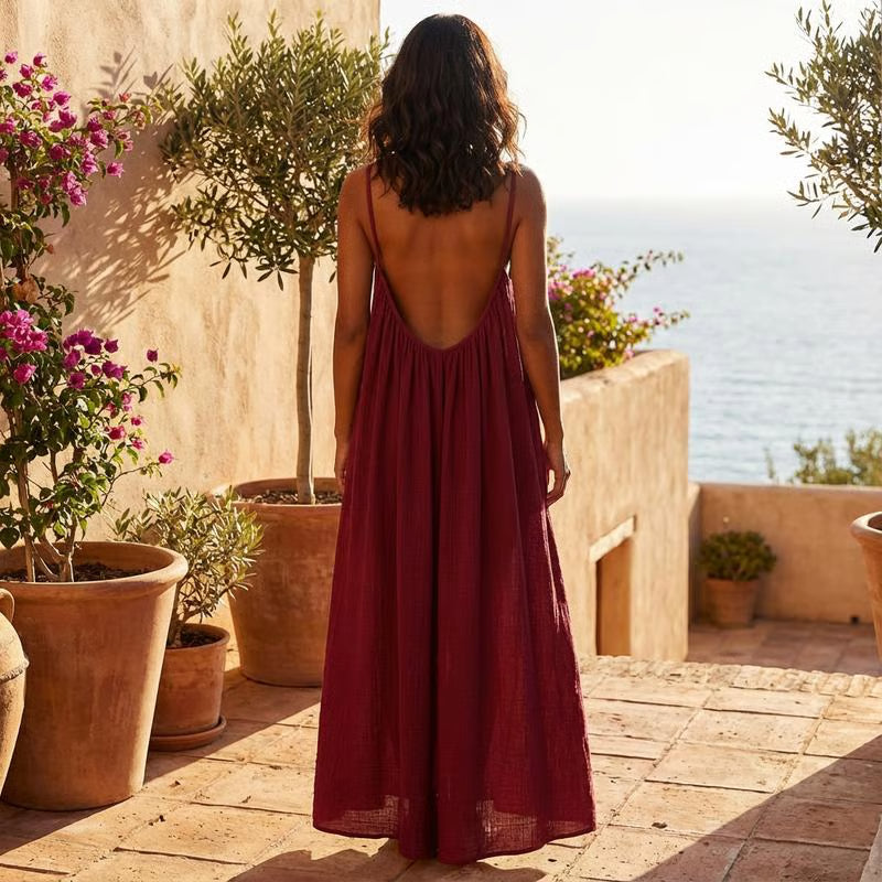 CalmMuse – Pustende Cami-Loungekjole