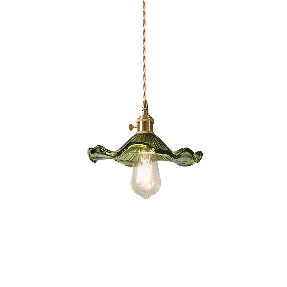 Hibiscus-hengelampe - koselig LED-belysning