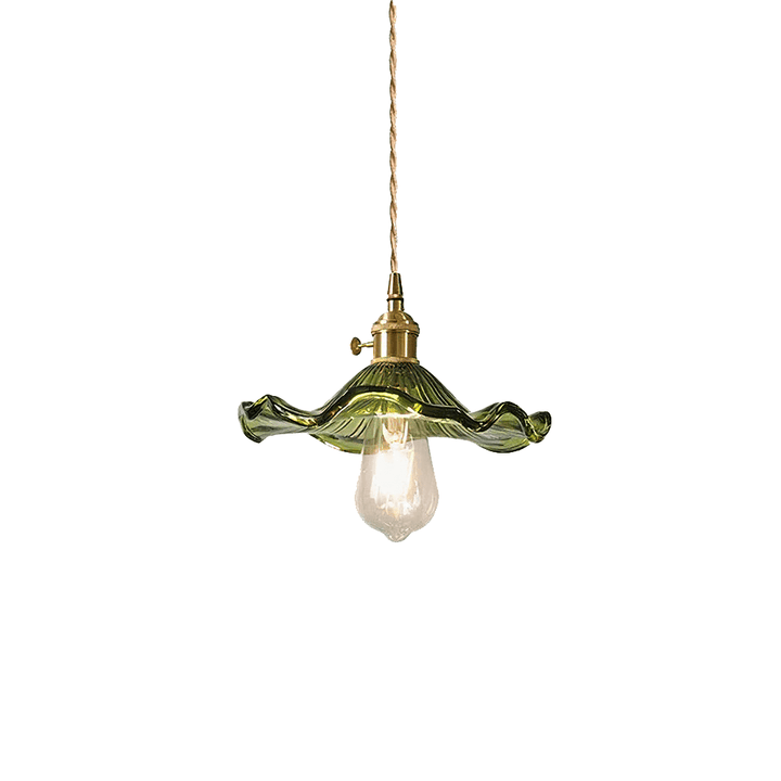 Hibiscus-hengelampe - koselig LED-belysning