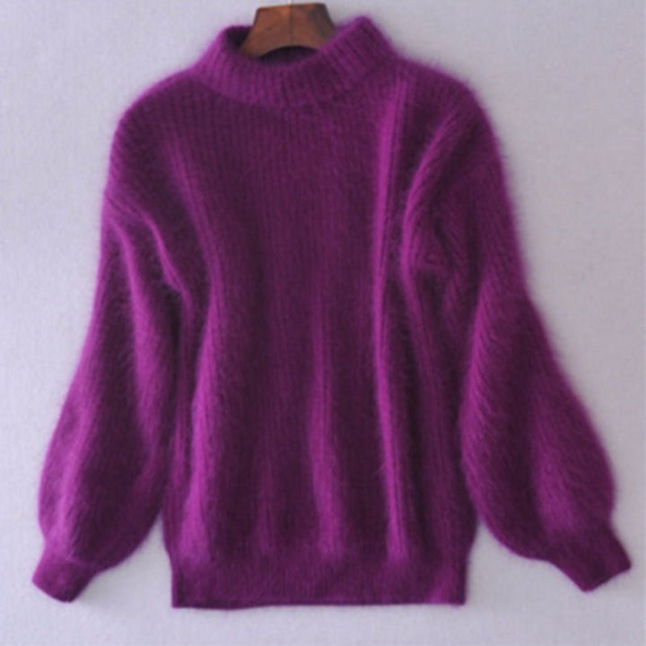 Mohair Turtleneck Genser