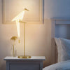 Elegant Origami Fugl Lampe - Magnet Feste