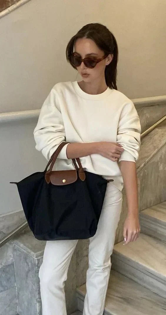Elegant skulderveske for dame med justerbare stropper