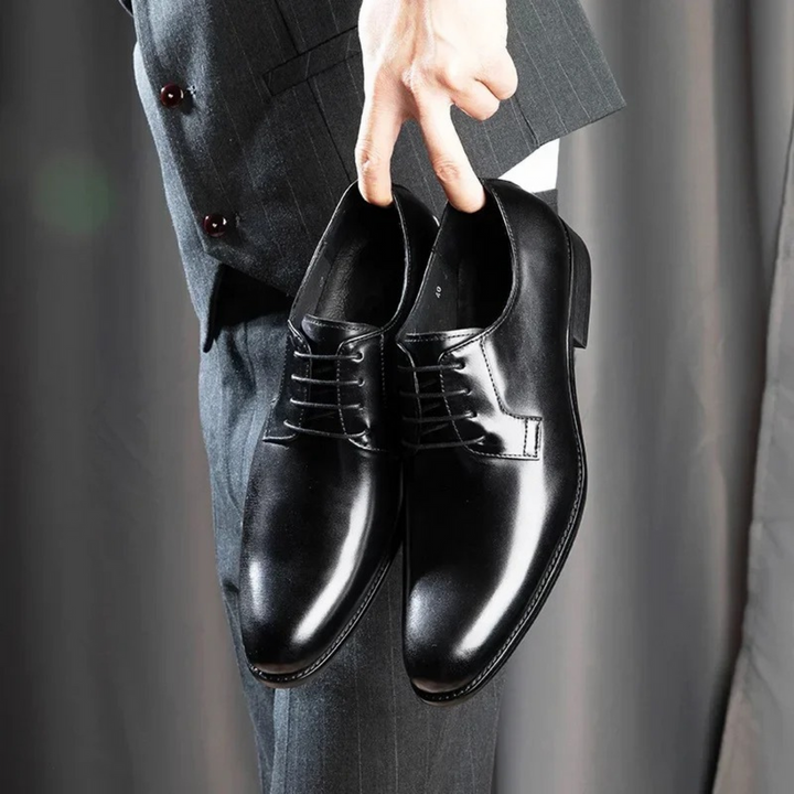 Herresko | Elegante & Komfortable | Premium Skinn | Klassisk Design