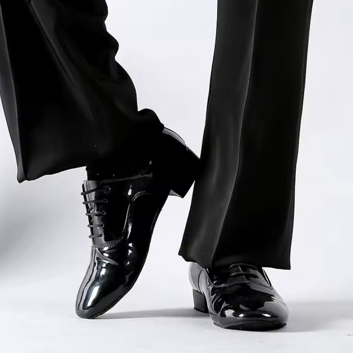 Latindansesko i skinn | Eleganse med myk såle