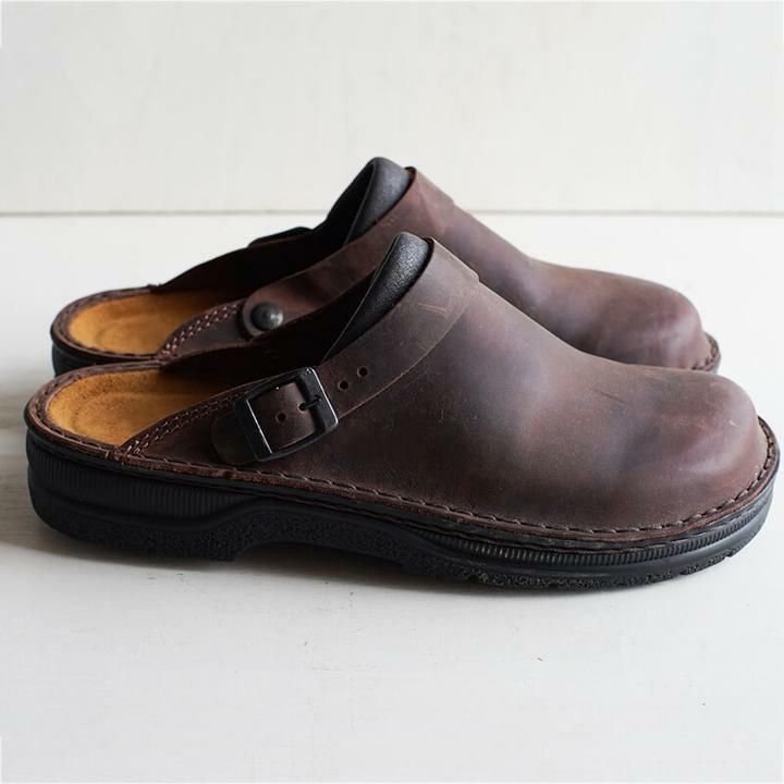 Komfortable slip-on-tresko: elegante og holdbare
