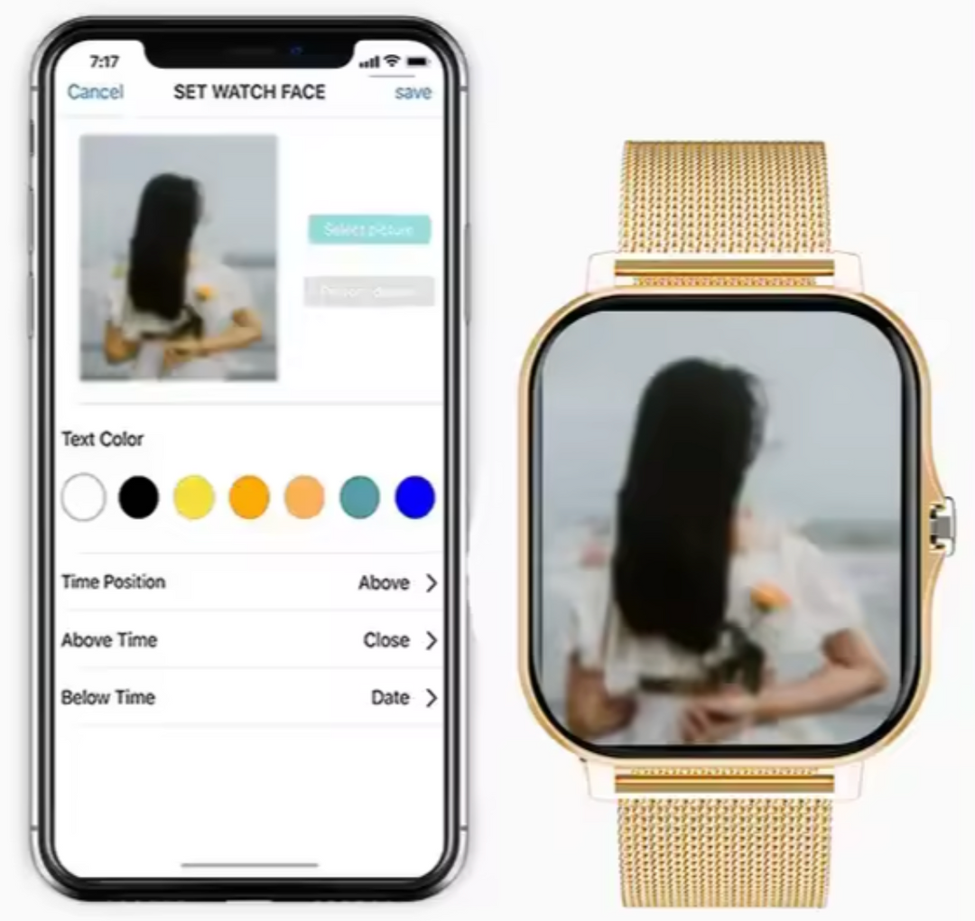 Smartklokke for kvinner – Helse og aktivitetstracker
