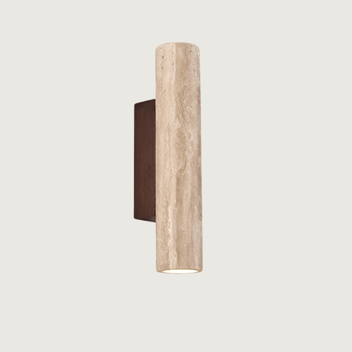 Vegglampe | Elegant Belysning | Design i Travertin