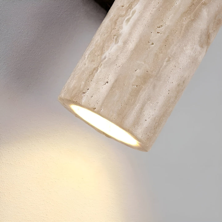Vegglampe | Elegant Belysning | Design i Travertin