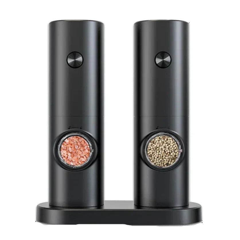 Elektrisk Pepper- og Saltkvern med LED-belysning