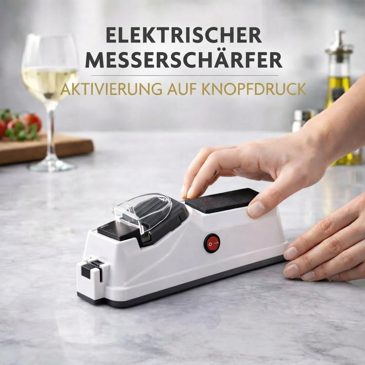 Elektrisk Knivsliper | Enkel Knivsliping | Verktøy for Knivsliping | Schärfix