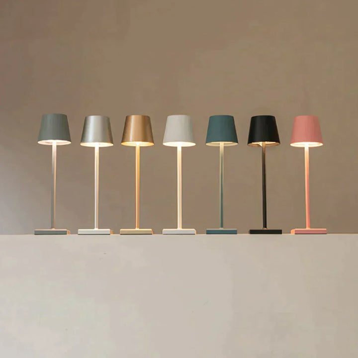 EternoLight | Trådløs Bordlampe – Koselig Belysning for Hjem og Hage