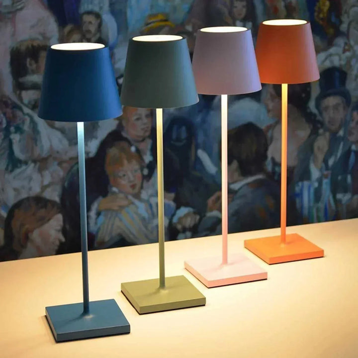 EternoLight | Trådløs Bordlampe – Koselig Belysning for Hjem og Hage