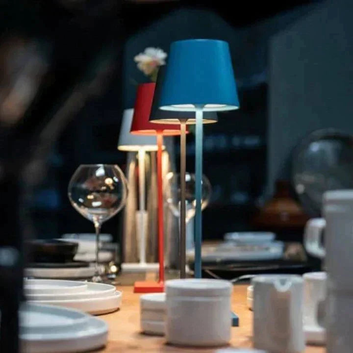EternoLight | Trådløs Bordlampe – Koselig Belysning for Hjem og Hage