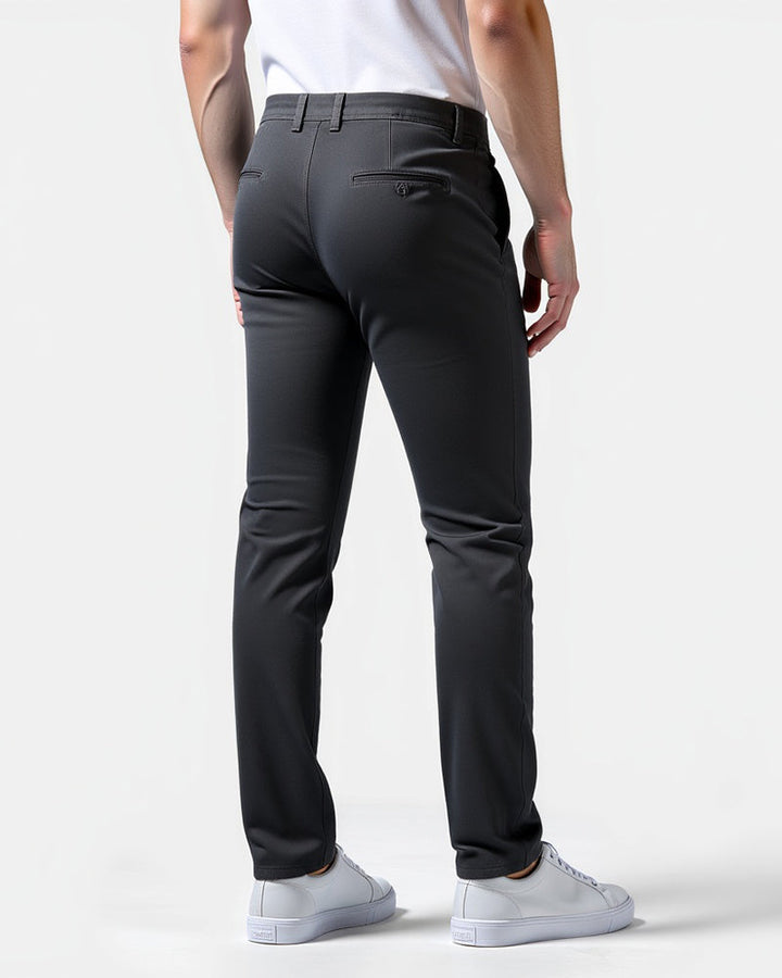 Chinosbukse til herre i slim fit for hverdagen og kontoret
