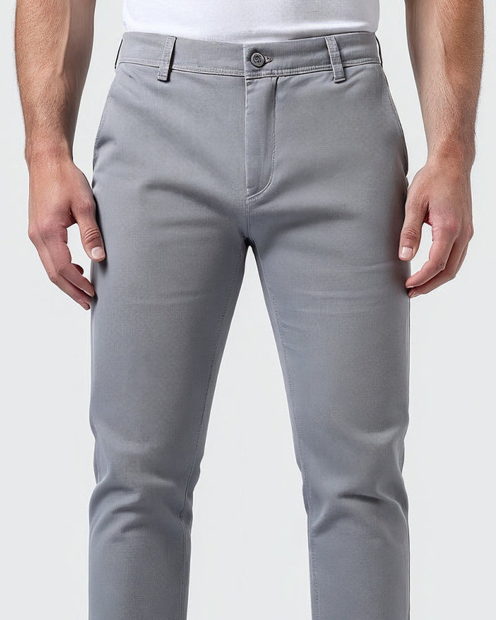 Chinosbukse til herre i slim fit for hverdagen og kontoret