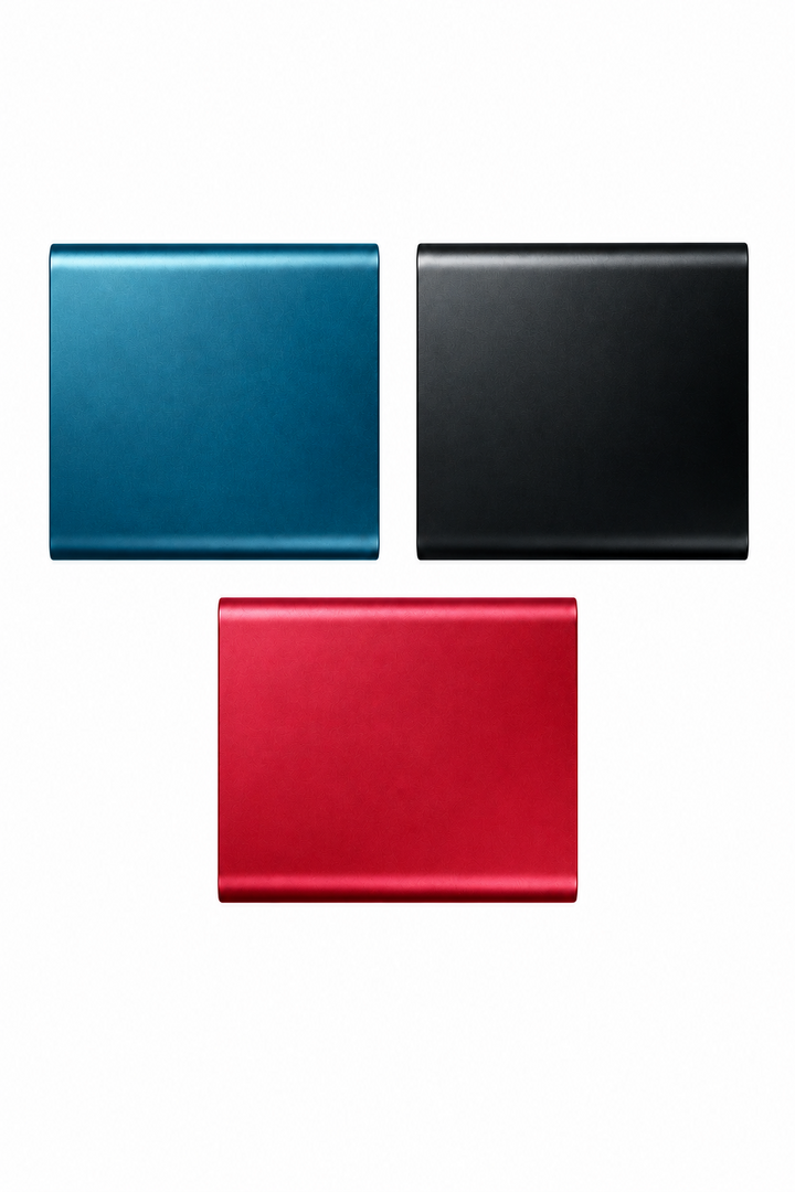 Ekstern SSD 128 TB med USB-C og USB 3.1
