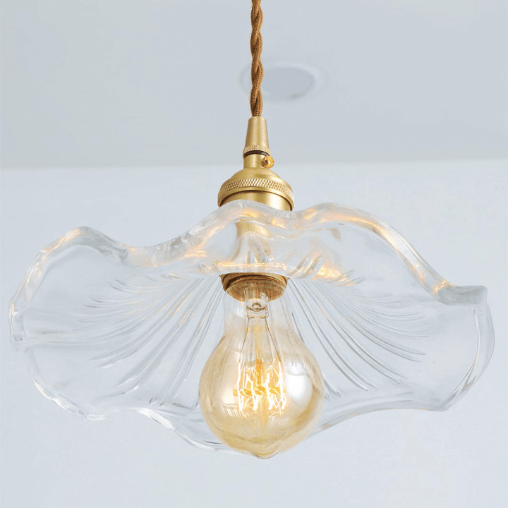 Hibiscus-hengelampe - koselig LED-belysning