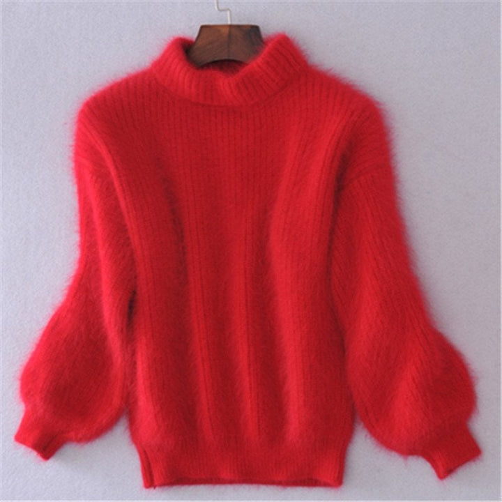 Mohair Turtleneck Genser