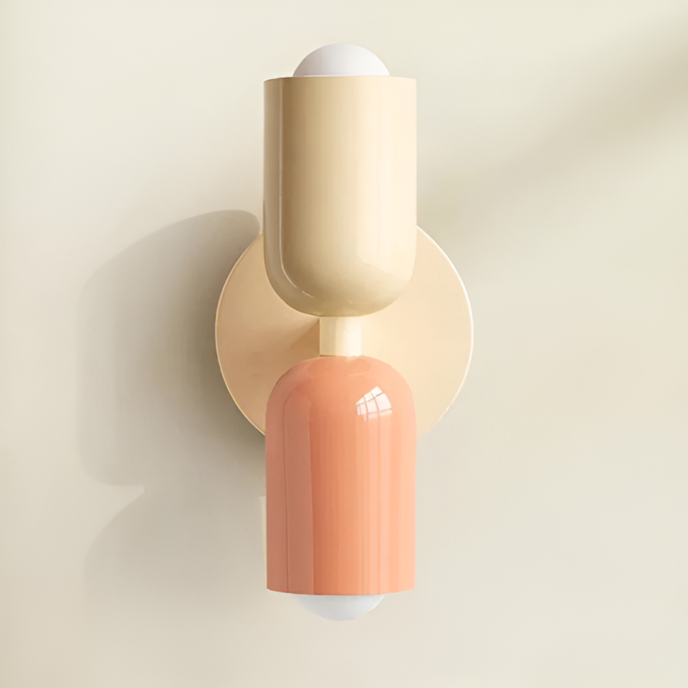 Tosidig LED-vegglampe i nordisk design - Moderne Belysning for Hjemmet