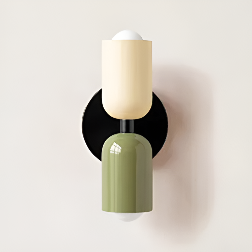 Tosidig LED-vegglampe i nordisk design - Moderne Belysning for Hjemmet
