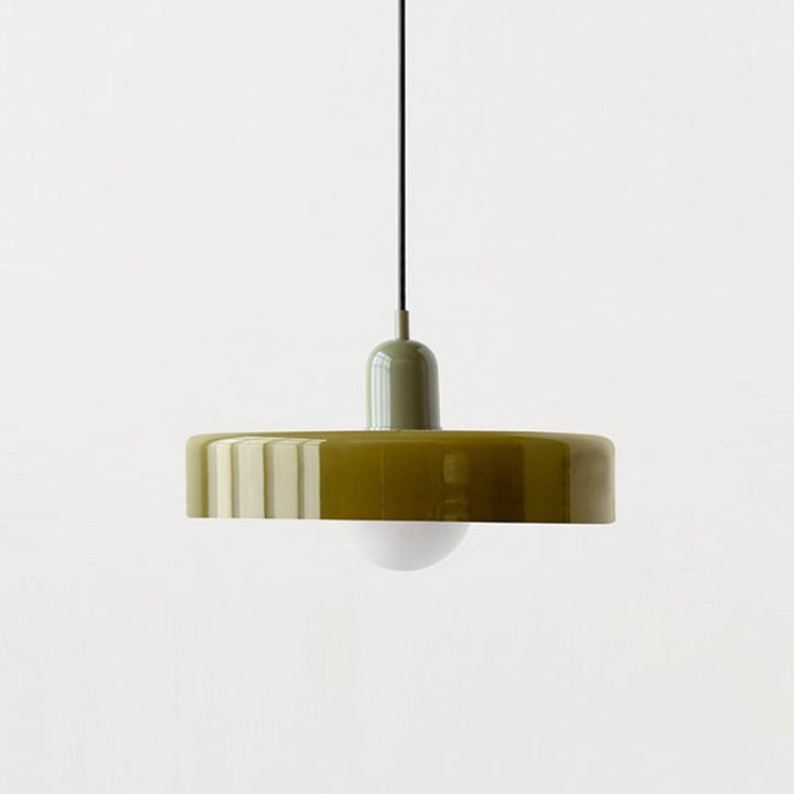 Geometrisk Bauhaus-Taklampe i Glass
