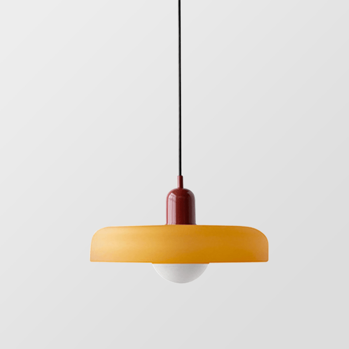 Geometrisk Bauhaus-Taklampe i Glass