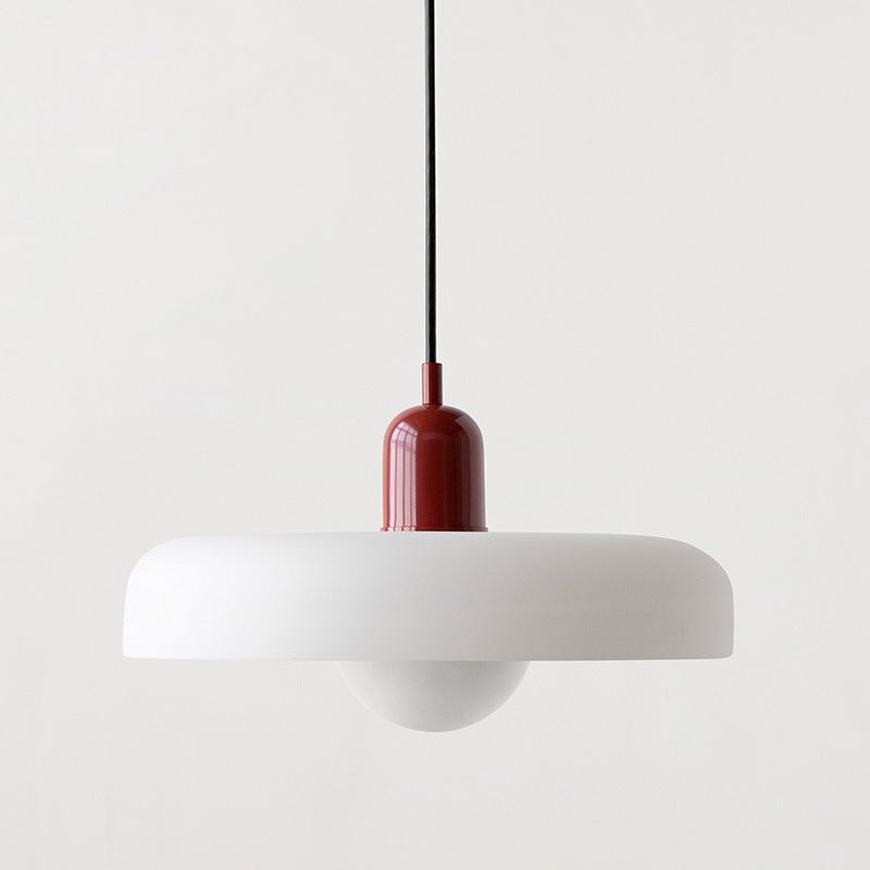 Geometrisk Bauhaus-Taklampe i Glass