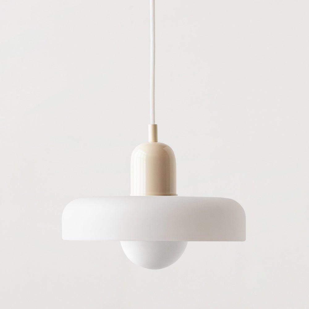 Geometrisk Bauhaus-Taklampe i Glass