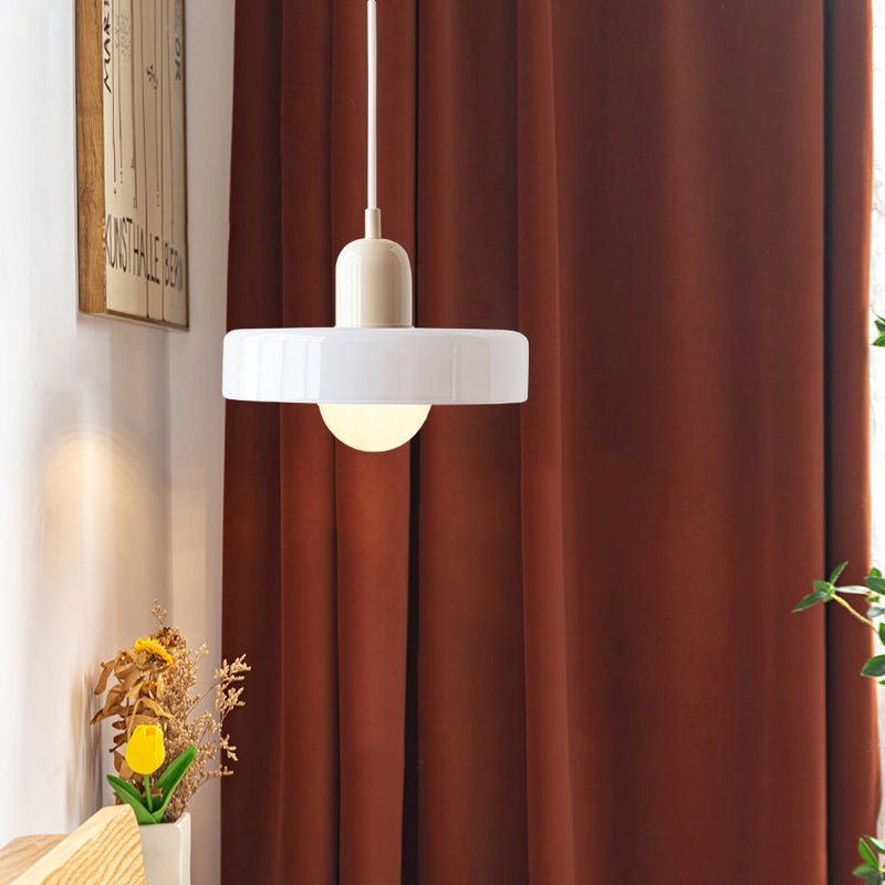 Geometrisk Bauhaus-Taklampe i Glass